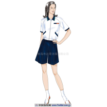 珠海市达奇洋服有限公司 -女士涤棉T/C料工服