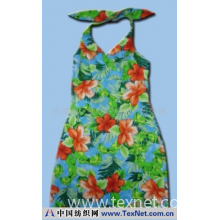 南京海之美纺织服饰有限公司 -颈后背带沙滩长花裙裙