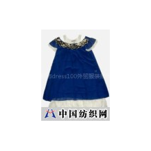 深圳市dress100外贸服装批发网 -CHLOE 钉亮片露肩娃娃裙