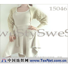 汕头市思微思特服饰有限公司 -中袖大领大裙摆带腰带连衣裙25027