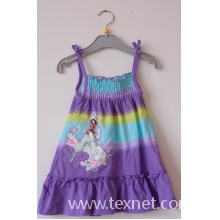江阴市瑰宝针织服装厂-紫色吊带裙