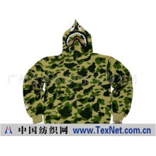 广州宏弛体育用品有限公司 -bape鲨鱼系列休闲服