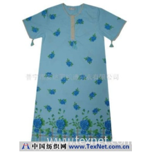 普宁市安达丽织造制衣有限公司 -中东睡袍天丝麻印花袍2
