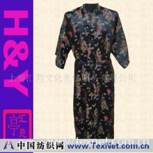 上海汇苑文化礼仪服务有限公司 -织锦锻 长睡衣 传统式样 龙凤纹 703