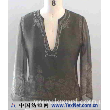 杭州三羊时装有限公司 -真丝绣花衬衫