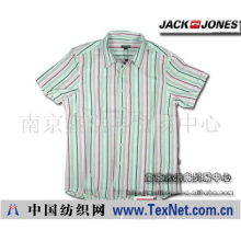 南京鑫浩冉贸易中心 -Jack Jones 专柜款桃红色色织衬衫