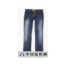 上海蓝伊服饰有限公司 -全棉弹力nzk1型牛仔裤