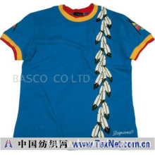 BASCO  CO LTD -竞?鶶POL】DSQUARED2男士短袖T恤01