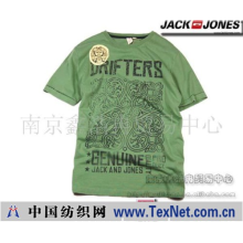 南京鑫浩冉贸易中心 -Jack Jones 专柜款 绿色贴布T恤