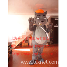 上海和平卡通服装有限公司-上海卡通服饰 行走人偶服装 灰太狼 动漫卡通