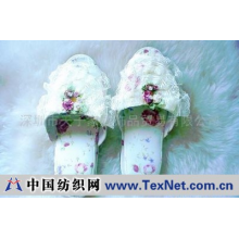 深圳市天子家居饰品贸易有限公司 -蕾丝拖鞋