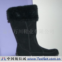 温州万川鞋业有限公司 -黑色高靴