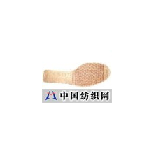 广州市白云矿泉惠盈鞋材店 -女装啡色附中麻橡胶底  1406#