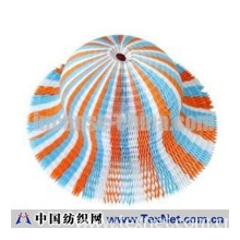 AROMANCE CORPORATION LTD -彩色休闲纸帽（桔红+蓝色+白色）