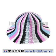 AROMANCE CORPORATION LTD -彩色休闲纸帽（紫红+蓝色+白色+黑色）