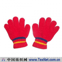 义乌市康健针织手套有限公司 -三色雪妮尔儿童手套