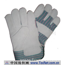 广州市源洋贸易有限公司 -本色牛二层皮劳保手套
