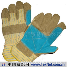 广州市源洋贸易有限公司 -反毛家私皮绿色加托手套