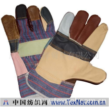 广州市源洋贸易有限公司 -七彩家私皮驳掌手套