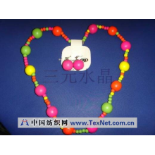 广州三元水晶玻璃饰品有限公司-木珠项链