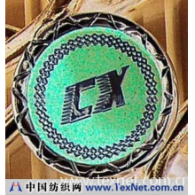 佛山市三水创新五金制品有限公司 -白叻花边浅兰CX荧光钮