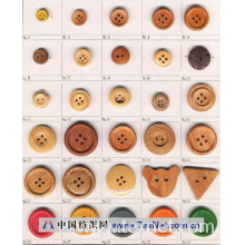国豪木珠木扣商行-多款木制纽扣