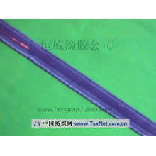 广州市恒威滴胶服装辅料有限公司-蓝色滴胶织带