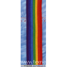 泉州协隆纺织有限公司 -七彩平面针织带