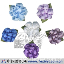 厦门姚明织带饰品有限公司 -手工花饰品，蝴蝶结，玫瑰花，手工织带花饰，手工小花