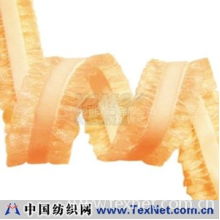 厦门姚明织带饰品有限公司 -双边雪纱装饰性弹性绒带