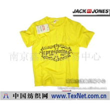 南京鑫浩冉贸易中心 -Jack Jones 画册款推荐黄色贴布工艺TS