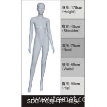 深圳市金得利模特儿衣架有限公司-女装展示模特