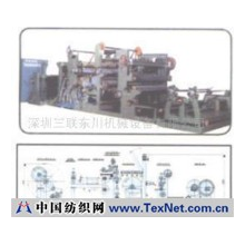 深圳三联东川机械设备有限公司 -SL-040贴合压花谷染机