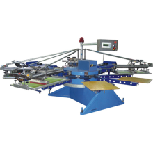 瑞安市益展印刷机械有限公司-SPS系列半自动旋转多色印花机