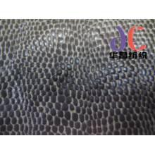 浙江华昌纺织有限公司-麂皮绒烫金