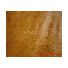 深圳市鑫鑫隆皮革有限公司-黄牛头层腊变面皮革