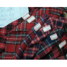 常州市永冠纺织有限公司-起毛格子布 