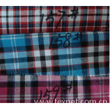 常州市永冠纺织有限公司-涤棉格子布 
