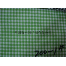 常州市永冠纺织有限公司-涤棉格子布 