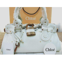 广州后舍名品皮具批发网-CHLOE(克洛伊)-50831 特白钻锁