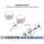 湛江龙之珍珠有限公司 -7mm海水养殖珍珠耳环