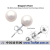 湛江龙之珍珠有限公司 -6mm海水养殖珍珠耳环