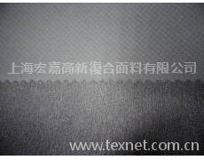 滌綸灰色提花布+PTFE+滌綸黑色飄柔紗 點擊查看大圖