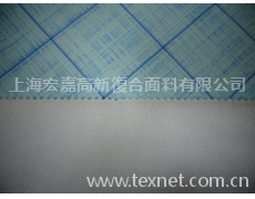 菱形格印花四面彈+TPU+100D搖粒絨 點擊查看大圖