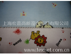 全棉印花磨毛布+TPU+全棉印花磨毛布 點擊查看大圖
