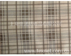 格子印花四面彈+TPU+75D單面針織布 點擊查看大圖