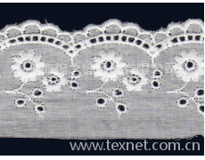 棉布刺繡花邊 點擊查看大圖