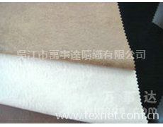 麂皮絨復黑針織布 點擊查看大圖