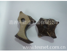 不規則天然椰子扣 點擊查看大圖