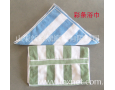 彩條浴巾 點擊查看大圖